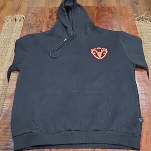 SA Company Black Hoodie with Orange Hunting Logo